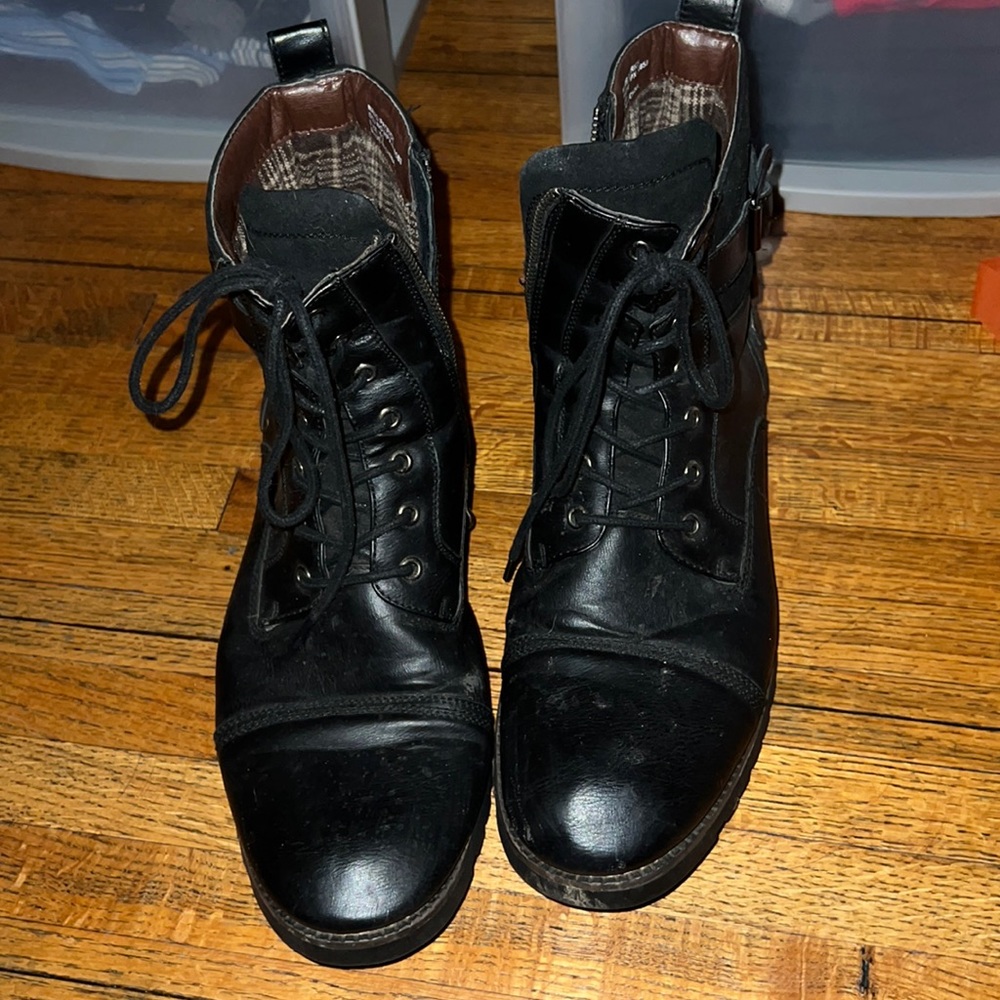 Polar fox leather